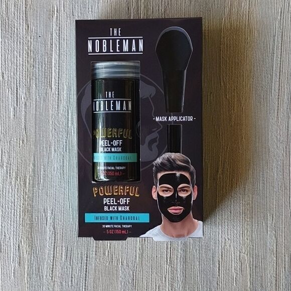 The Nobleman Peel-off Black Mask w/Applicator - Picture 1 of 3